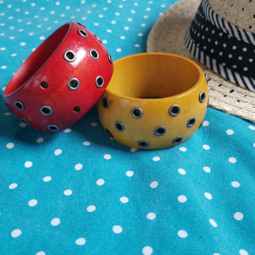 💋Wooden💋 Bangle Braclets